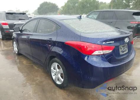 2013 Hyundai Elantra Gls from USA, damaged, VIN 5NPDH4AE0DH342021